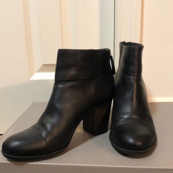 Clarks Leather Heeled Booties - Picture 2 of 6